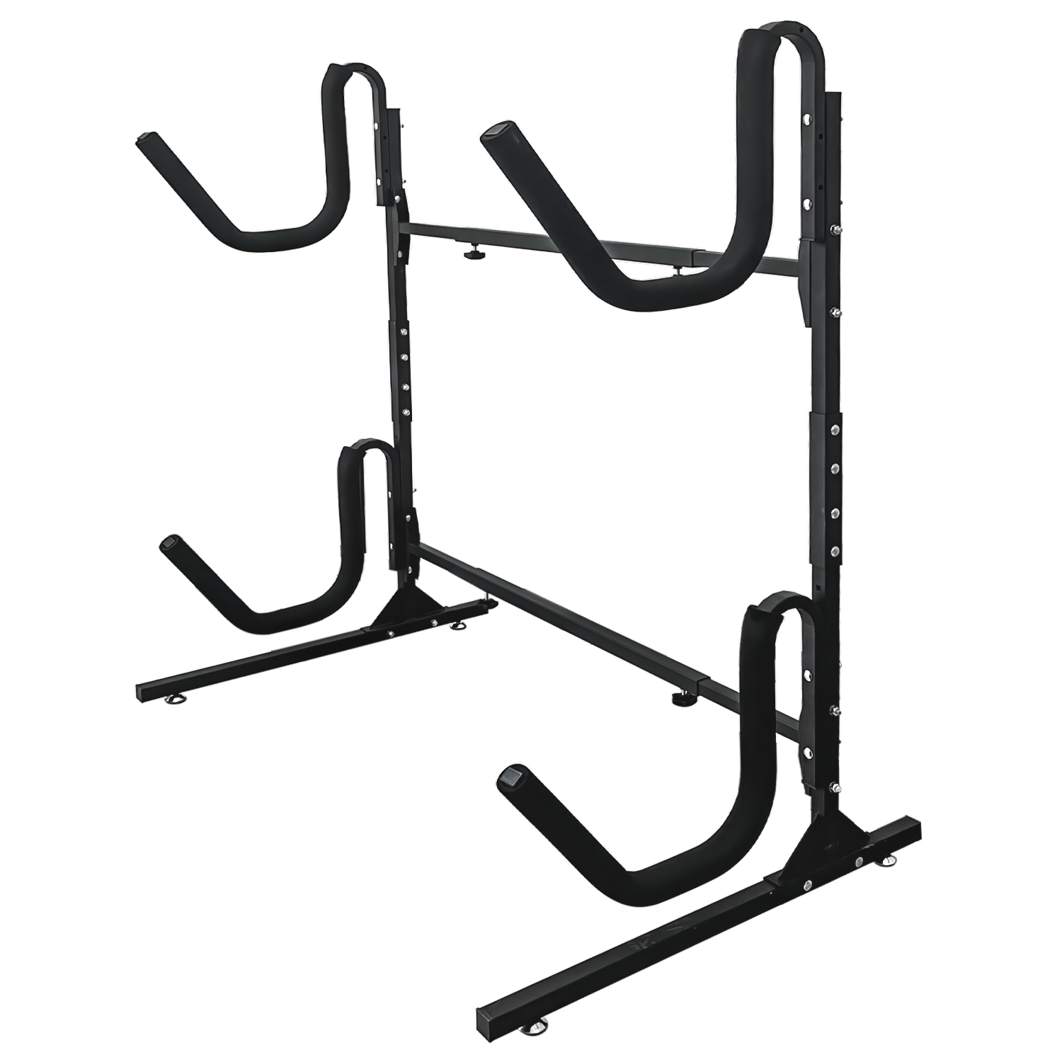 Kayak Storage Rack, 2 Levels Heavy Duty Freestanding Kayak Stand for ...
